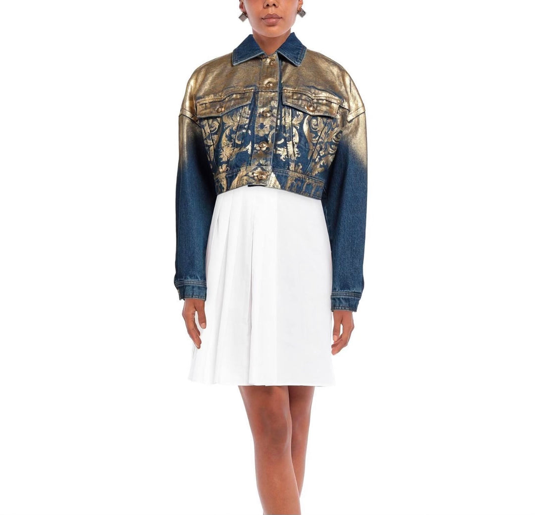 VERSACE JEANS COUTURE DENIM JACKET