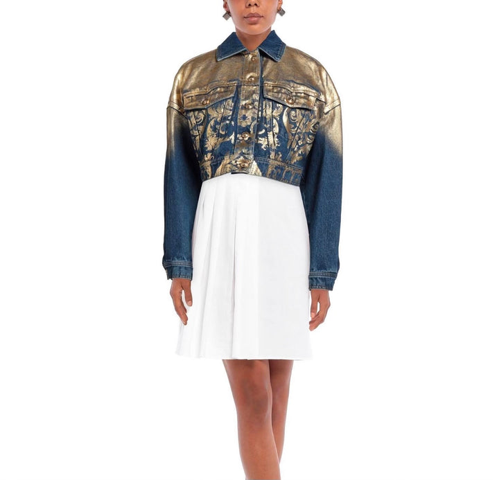 VERSACE JEANS COUTURE DENIM JACKET