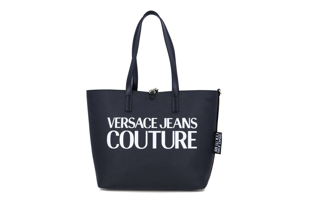 VERSACE JEANS COUTURE REGALIA BAROQUE REVERSIBLE SHOPPING TOTE