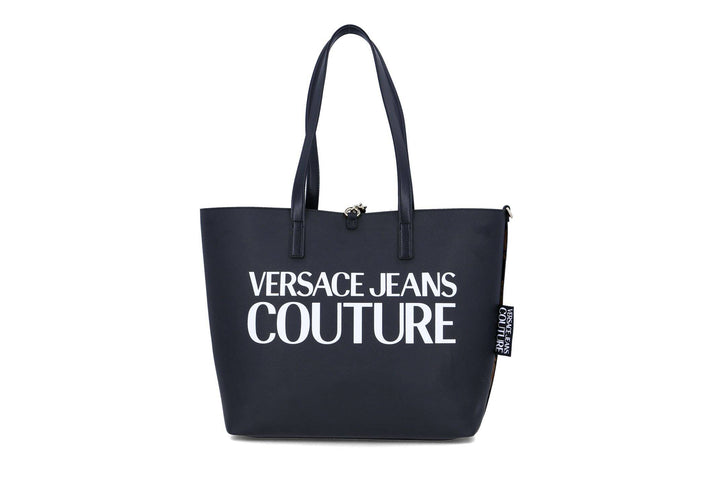 VERSACE JEANS COUTURE REGALIA BAROQUE REVERSIBLE SHOPPING TOTE