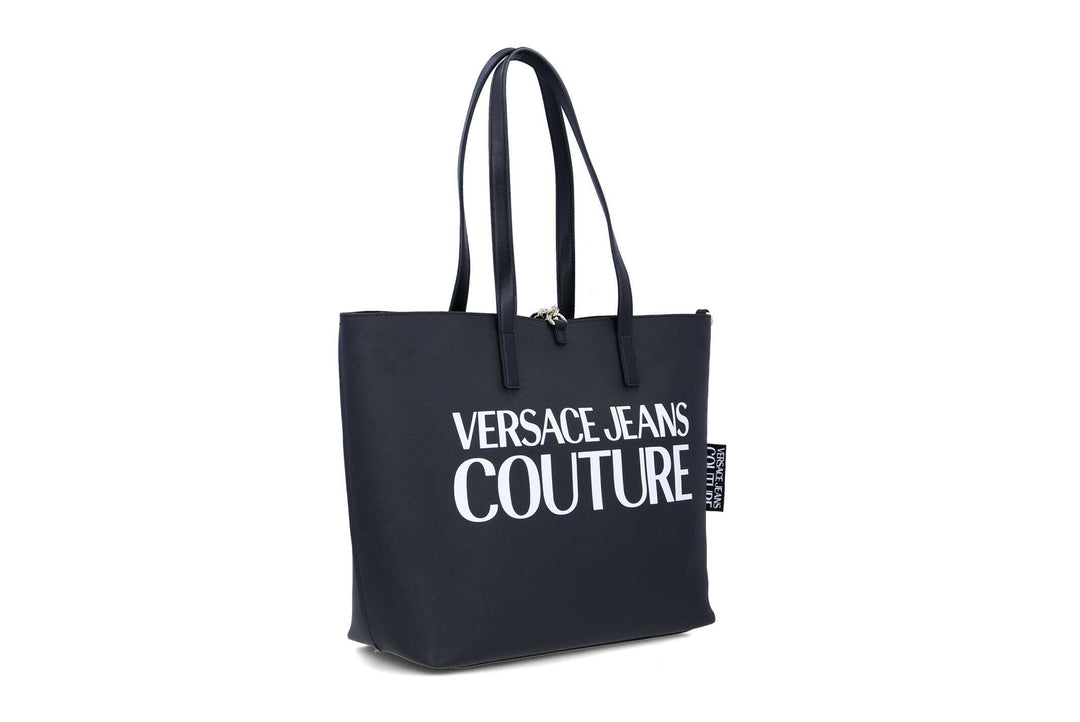 VERSACE JEANS COUTURE REGALIA BAROQUE REVERSIBLE SHOPPING TOTE