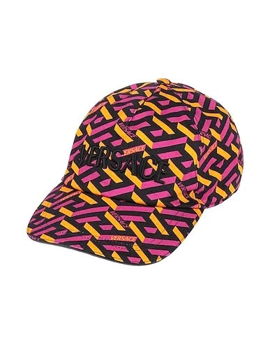 VERSACE LA GRECA MONOGRAM BASEBALL HAT