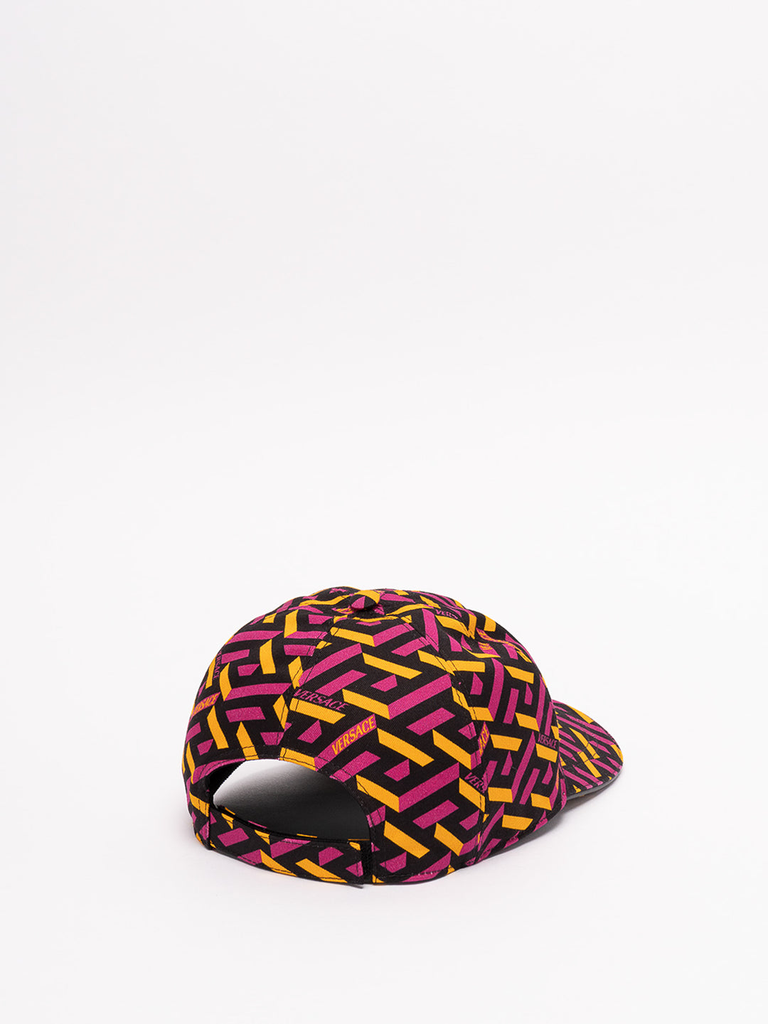 VERSACE LA GRECA MONOGRAM BASEBALL HAT