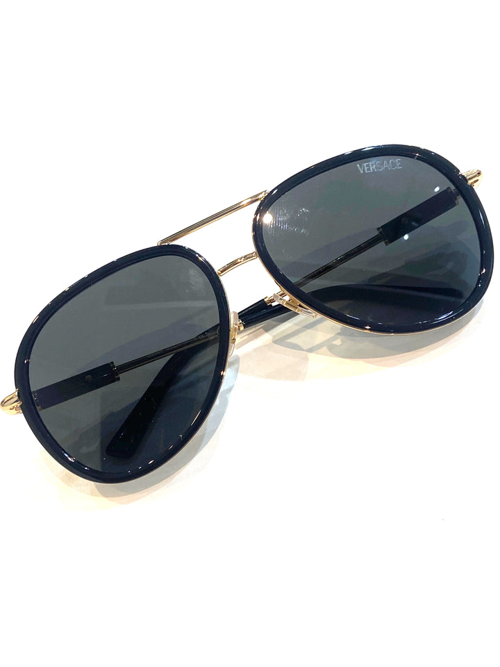 VERSACE VE2260 AVIATOR SUNGLASSES