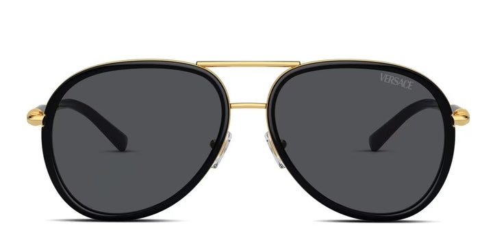 VERSACE VE2260 AVIATOR SUNGLASSES