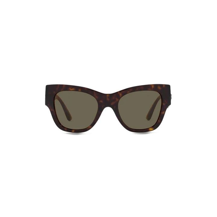 VERSACE VE4415-U CAT-EYE SUNGLASSES DARK HAVANA