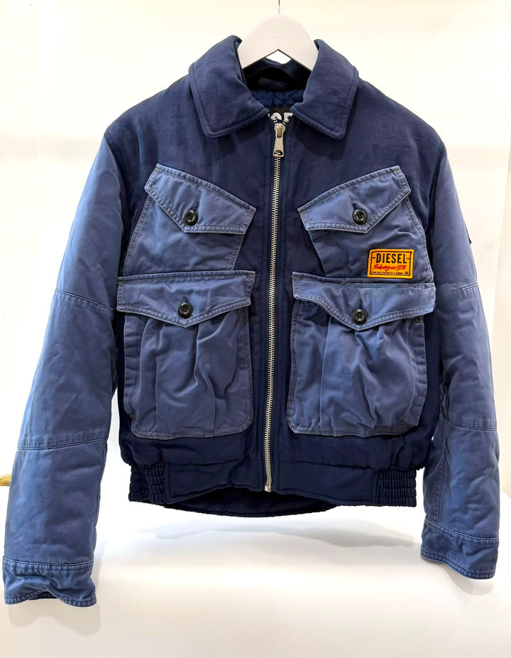 DIESEL W-MANFRED PADDED UTILITY POCKETS JACKET
