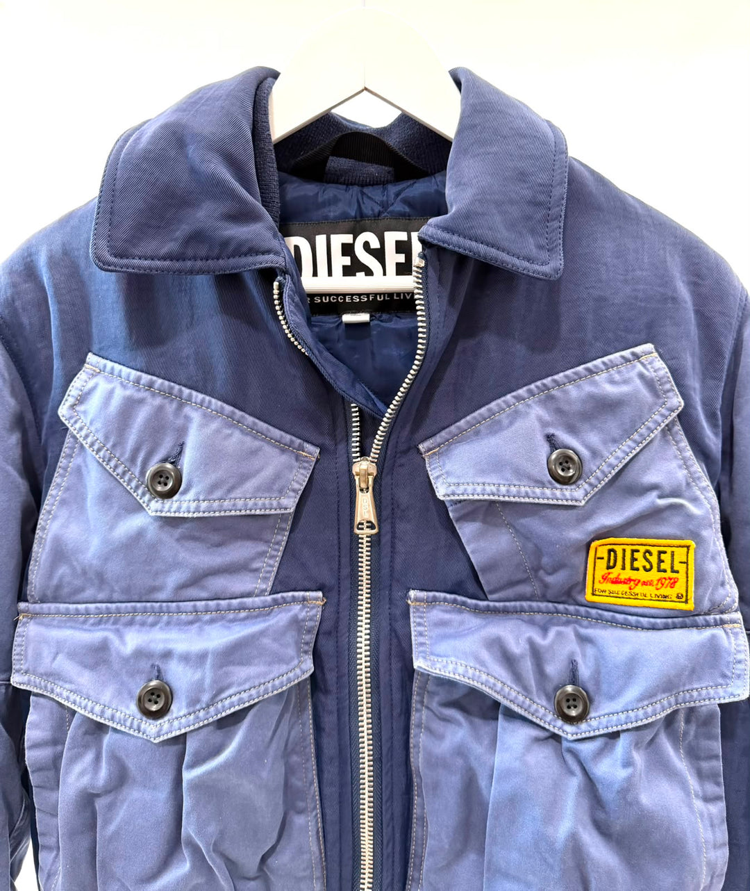 DIESEL W-MANFRED PADDED UTILITY POCKETS JACKET