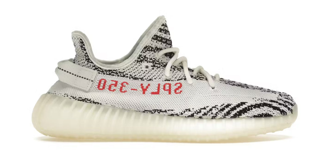 ADIDAS YEEZY BOOST 350 V2 ZEBRA SNEAKERS