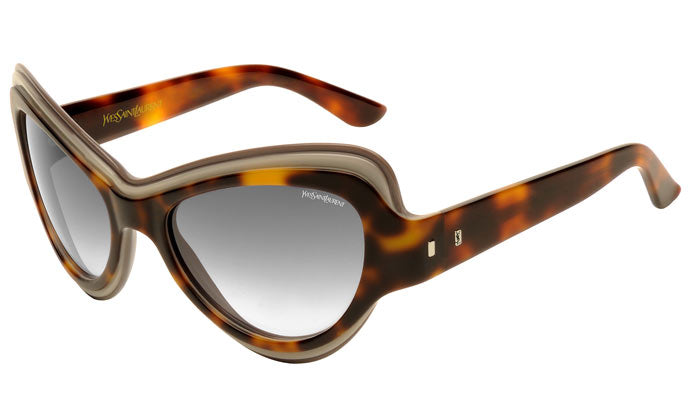 YSL 6366/S CAT-EYE SUNGLASSES – HAVANA (LQ99C)