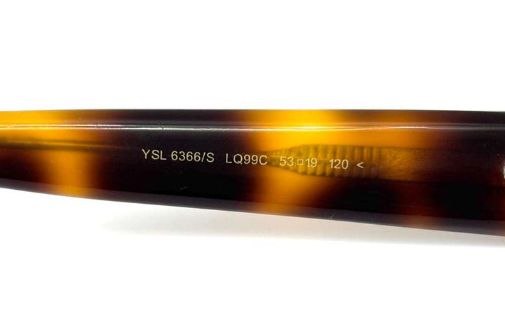 YSL 6366/S CAT-EYE SUNGLASSES – HAVANA (LQ99C)
