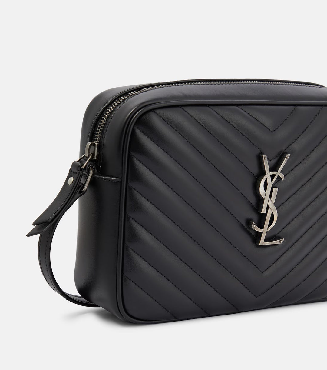 YSL LOU QUILTED CALFSKIN YSL CAMERA CROSSBODY BAG