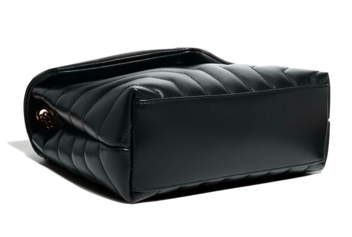 YSL QUILTED CALFSKIN SMALL LOULOU SHOULDER BAG
