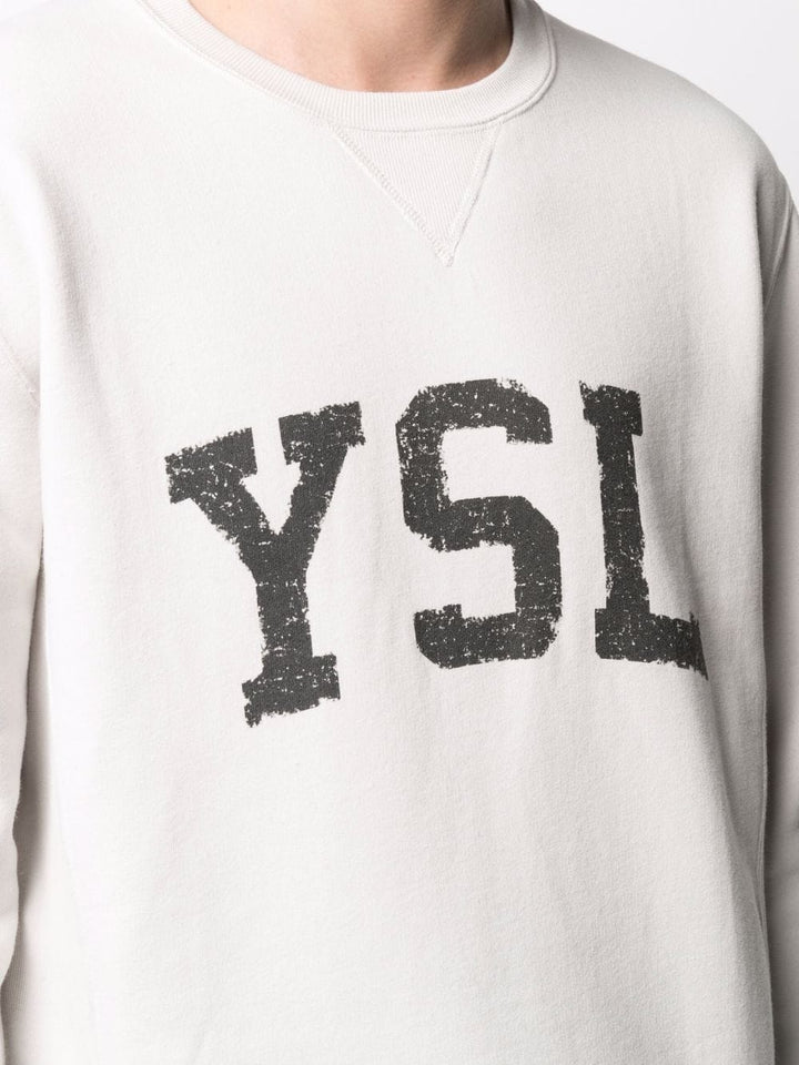 SAINT LAURENT YSL CASSANDRE LOGO SWEATSHIRT