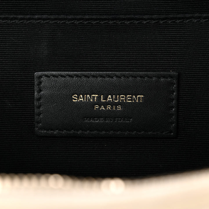 YSL GRAIN DE POUDRE MONOGRAM BELT BAG