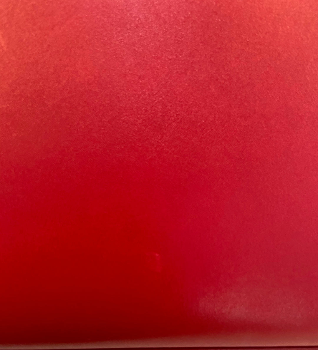 YVES SAINT LAURENT KATE LEATHER CLUTCH BAG ROUGE