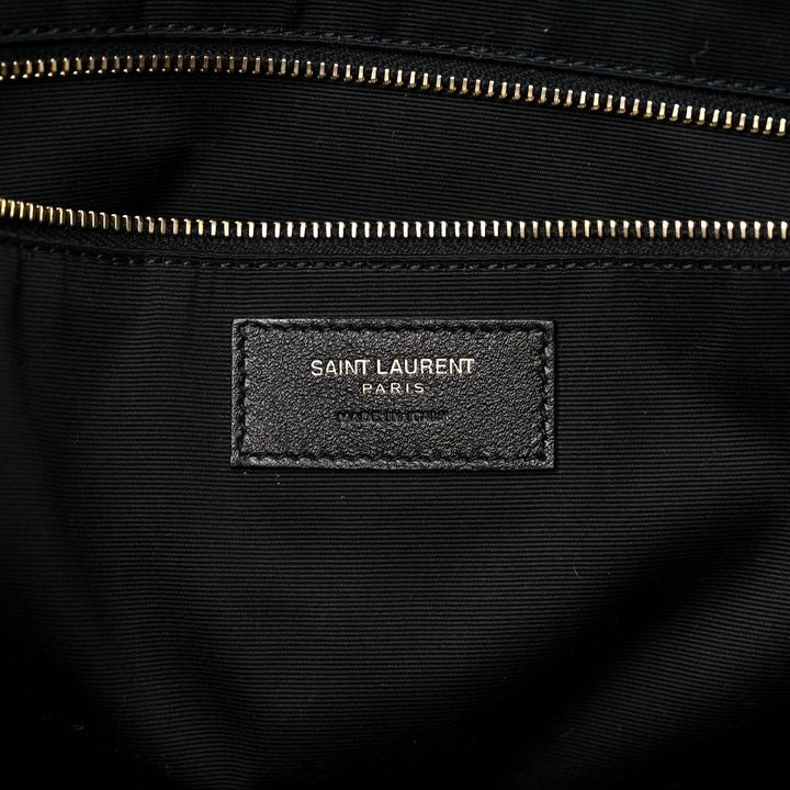 YSL QUILTED LAMBSKIN MAXI ICARE SHOPPING TOTE