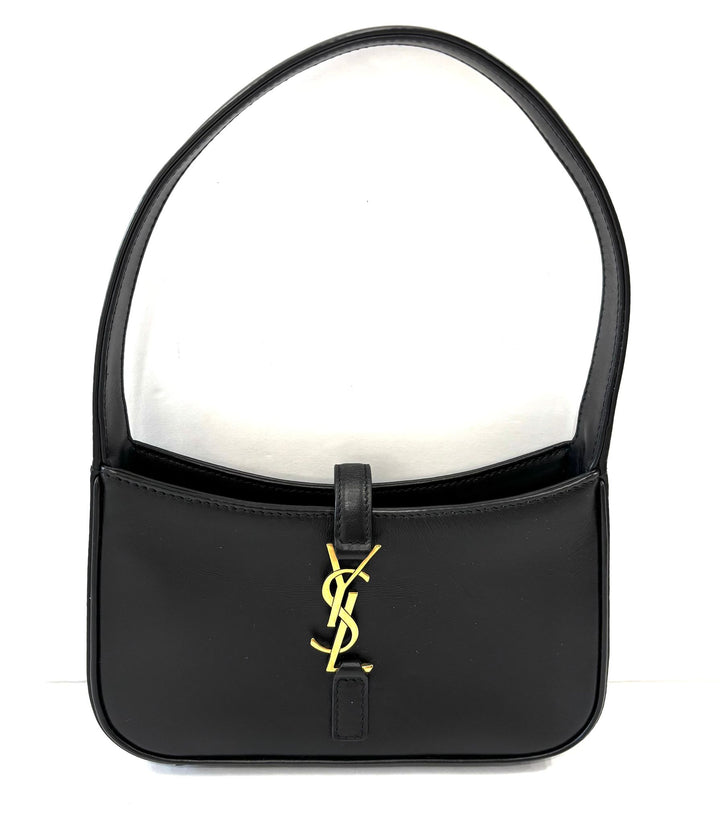 YSL LE 5 à 7 MINI LAMBSKIN LEATHER HOBO BAG