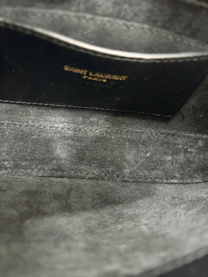 YSL LE 5 à 7 MINI LAMBSKIN LEATHER HOBO BAG