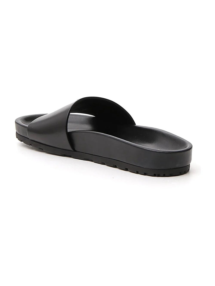 SAINT LAURENT YSL LOGO POOL SLIDES