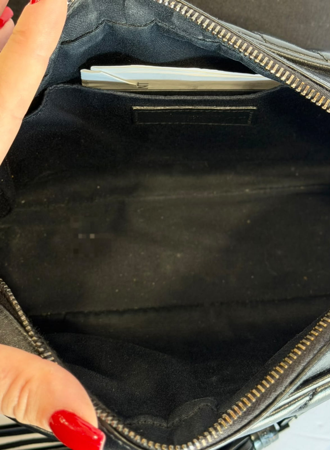 YSL LOU QUILTED CALFSKIN LEATHER SMALL CAMERA BAG
