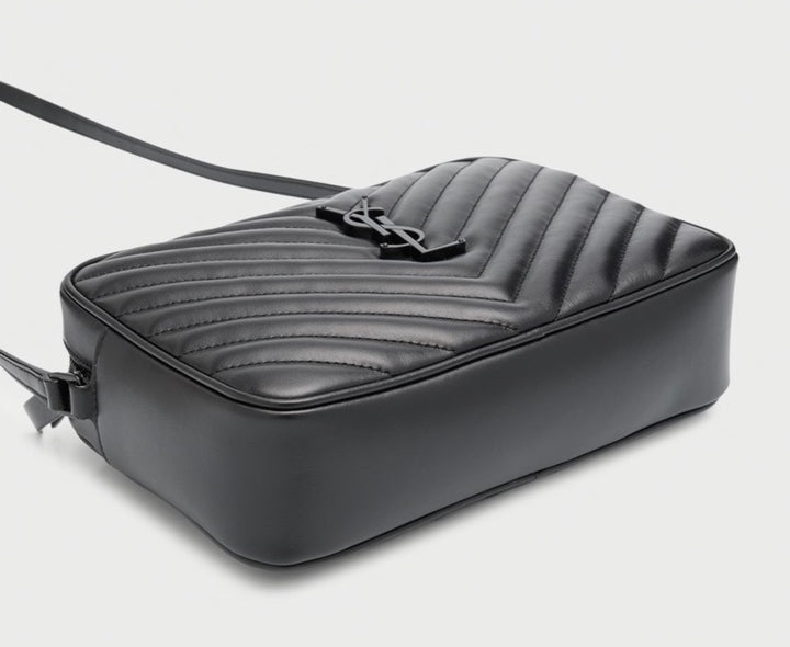 YSL LOU MEDIUM CAMERA BAG IN QUILTED LEATHER