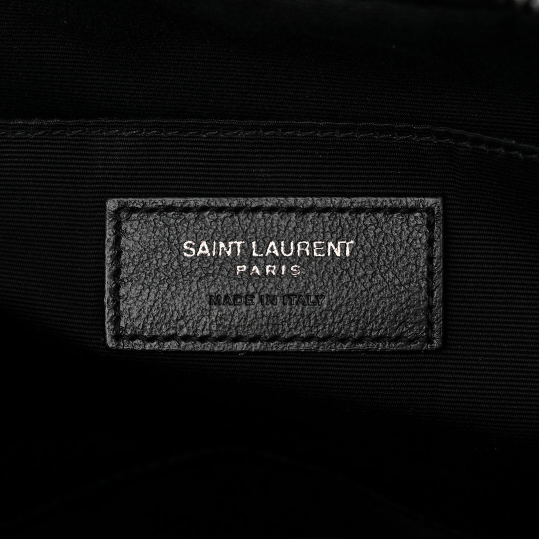 SAINT LAURENT LOU QUILTED CALFSKIN YSL CAMERA CROSSBODY BAG