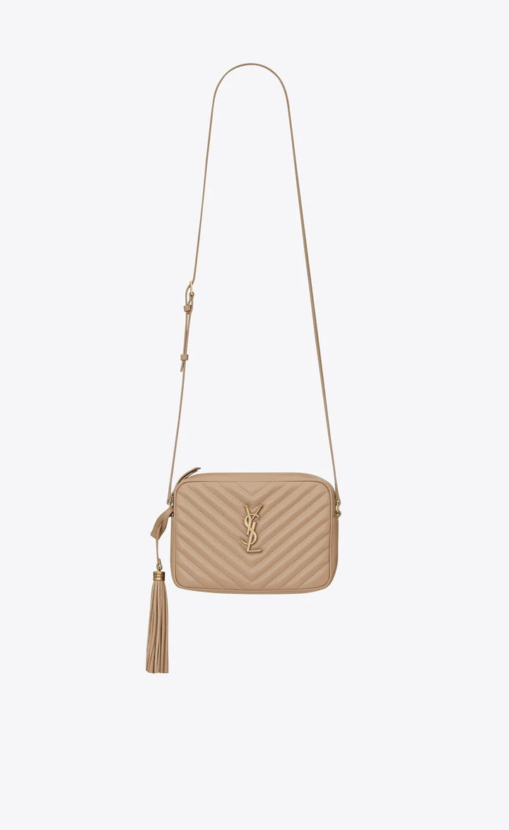 YVES SAINT LAURENT QUILTED CALFSKIN LOU CAMERA BAG