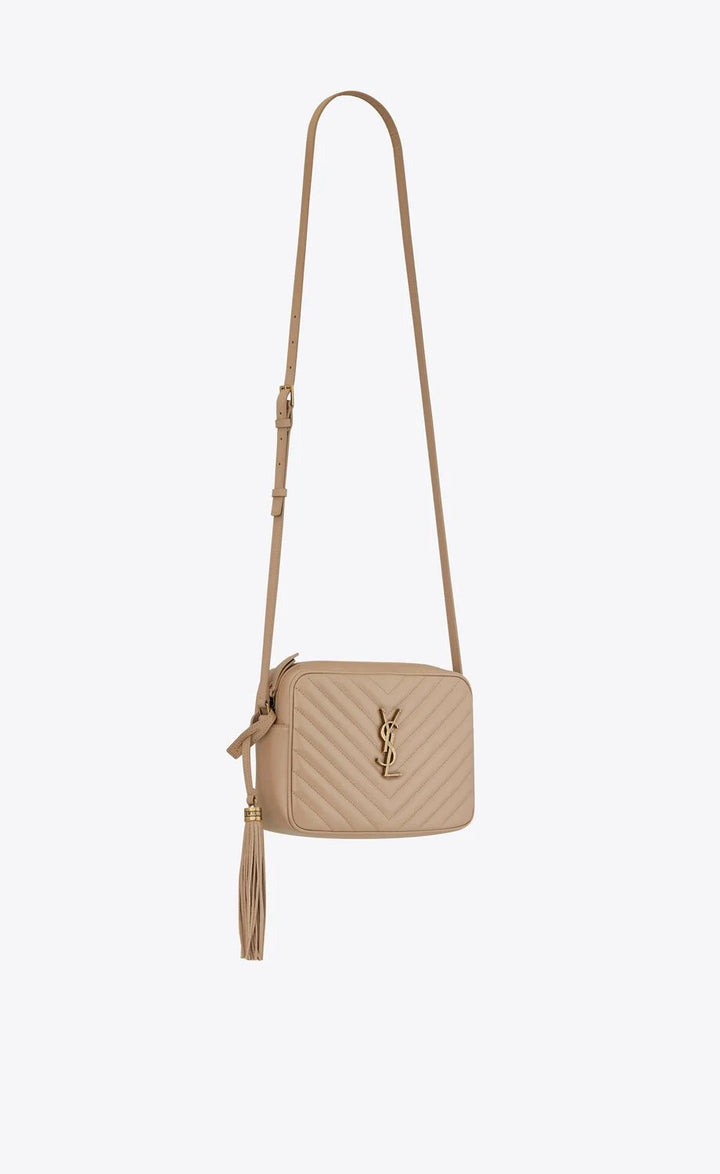 YVES SAINT LAURENT QUILTED CALFSKIN LOU CAMERA BAG