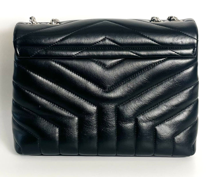 YVES SAINT LAURENT LOULOU MEDIUM CALFSKIN QUILTED SHOULDER BAG