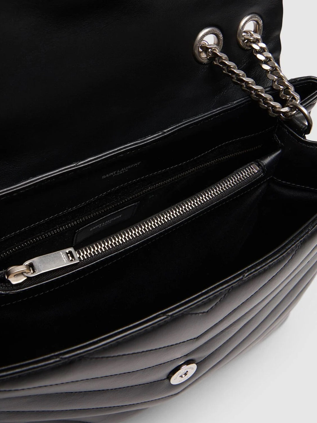 YVES SAINT LAURENT LOULOU MEDIUM CALFSKIN QUILTED SHOULDER BAG