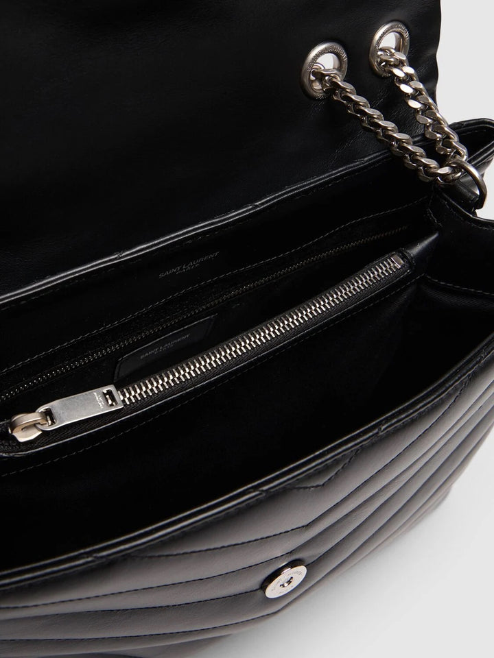 YVES SAINT LAURENT LOULOU MEDIUM CALFSKIN QUILTED SHOULDER BAG