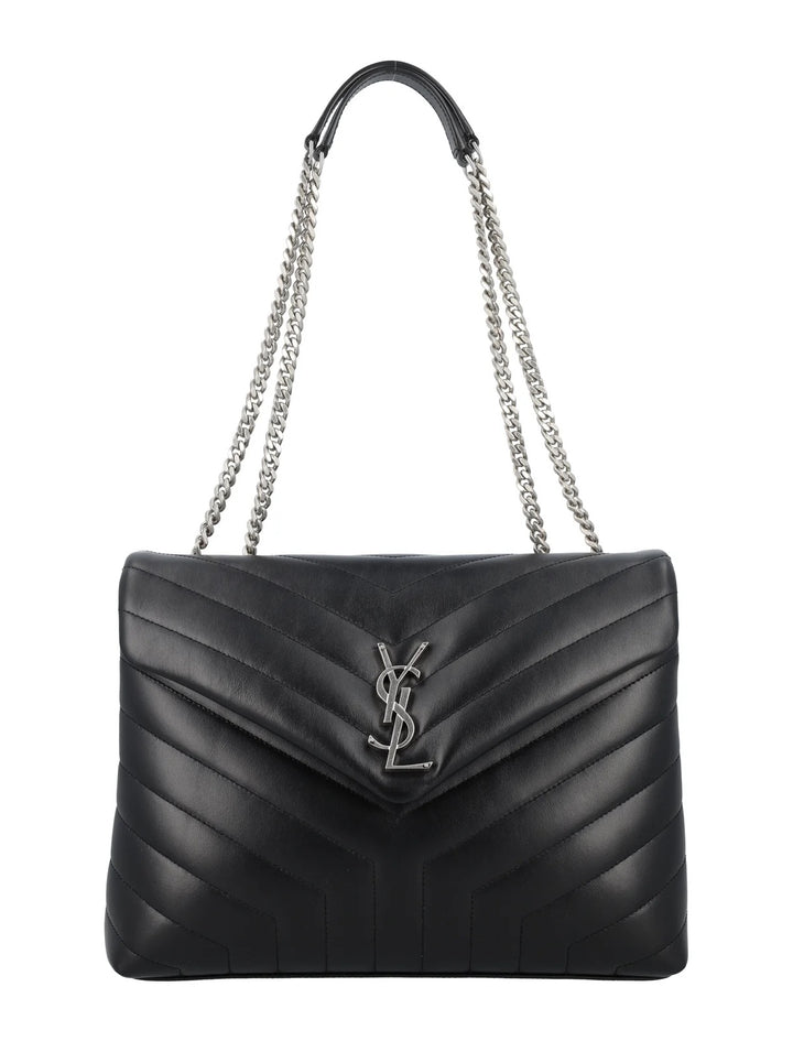 YVES SAINT LAURENT LOULOU MEDIUM CALFSKIN QUILTED SHOULDER BAG