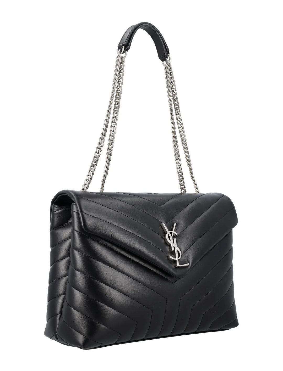 YVES SAINT LAURENT LOULOU MEDIUM CALFSKIN QUILTED SHOULDER BAG