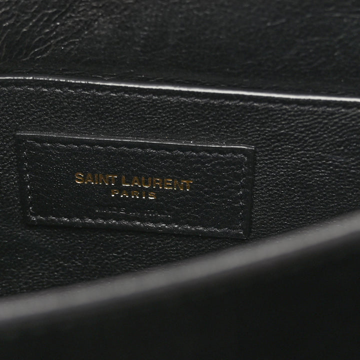 YSL SUEDE CALFSKIN SOLFERINO MEDIUM CROSSBODY BAG