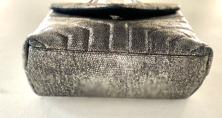 YVES SAINT LAURENT METALLIC CAVIAR SMALL LOULOU BAG
