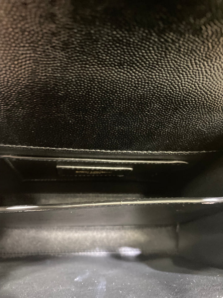 YSL MINI CASSANDRA LEATHER SHOULDER BAG