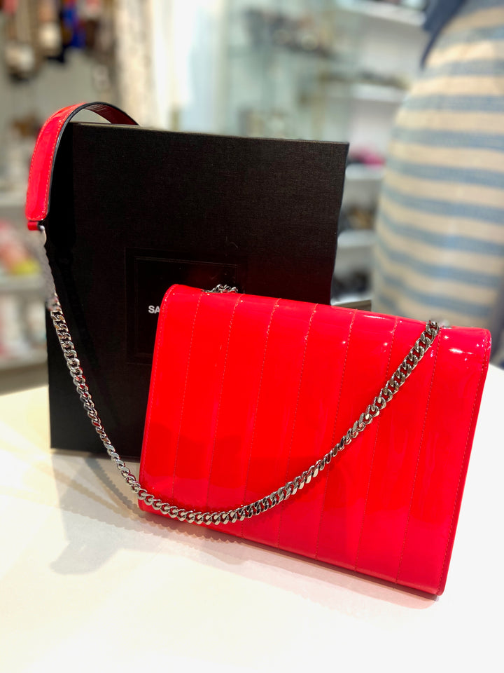 ysl vicky chain wallet