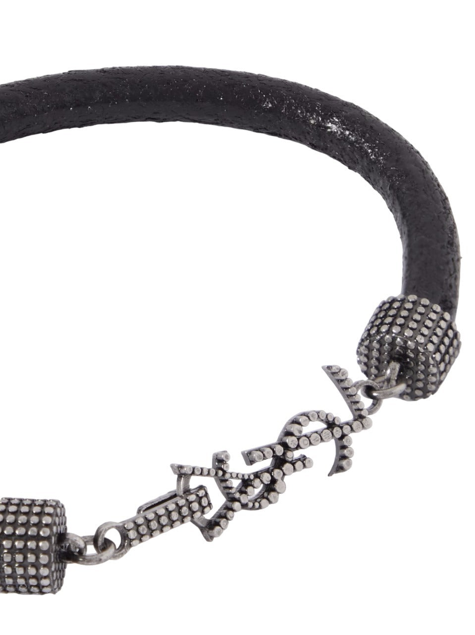 OPYUM BRACELET IN cheapest CRINKLED LEATHER AND METAL