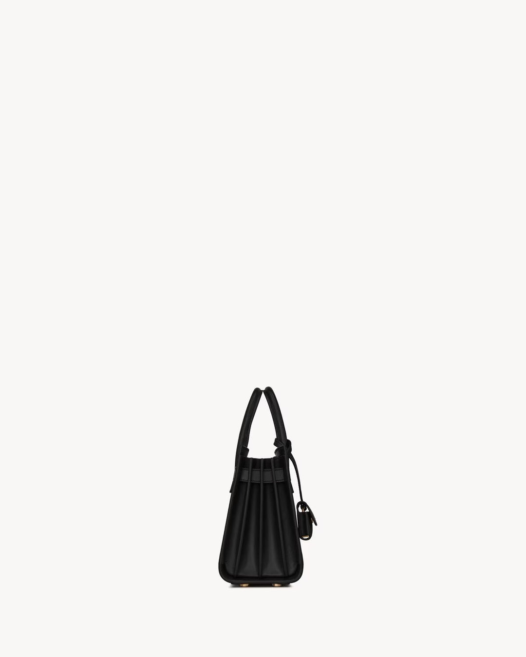 YSL SMOOTH CALF LEATHER SAC DE JOUR SHOULDER BAG