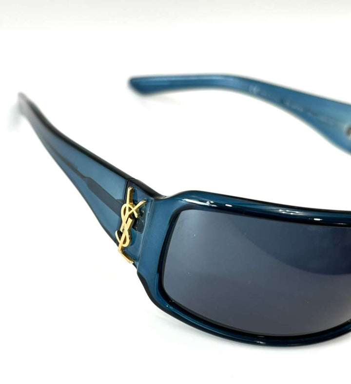 YSL BLUE SHIELD LOGO SUNGLASSES