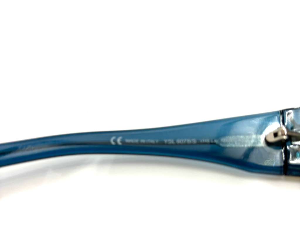 YSL BLUE SHIELD LOGO SUNGLASSES