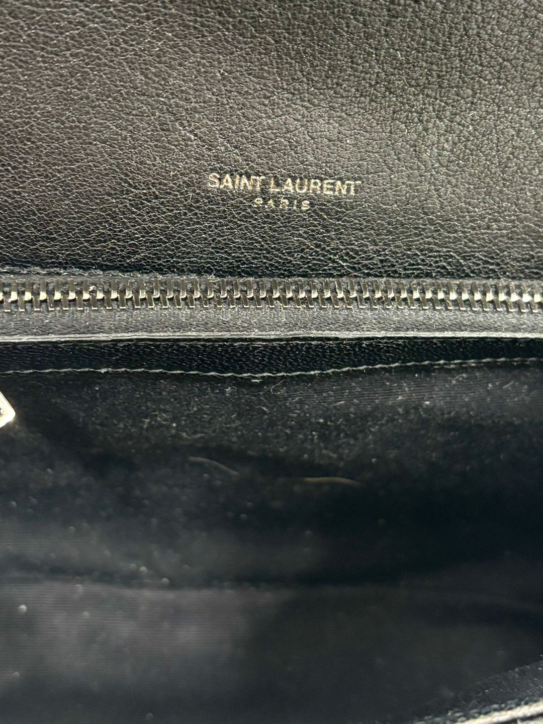 YSL COLLEGE MEDIUM QUILTED LEATHER SHOULDER BAG