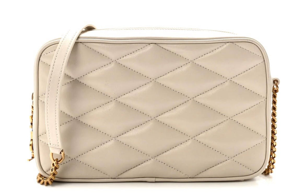 YSL LAMBSKIN QUILTED MINI CAMERA BAG