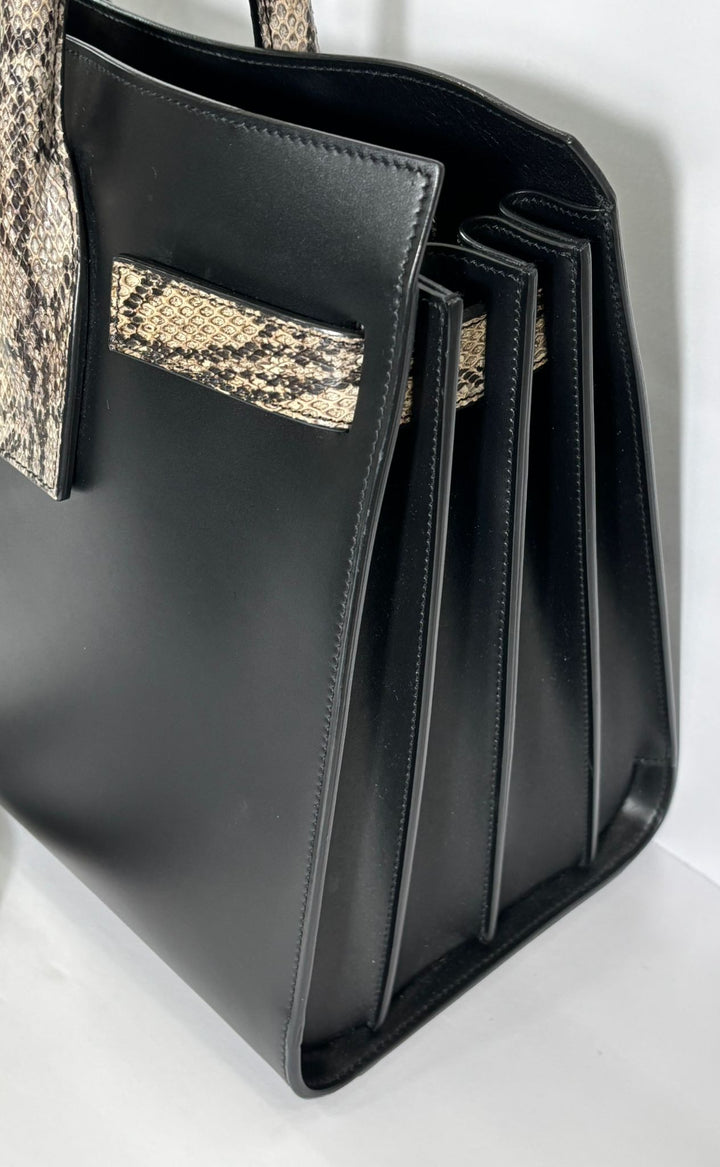 YSL LEATHER SAC DE JOUR SMALL