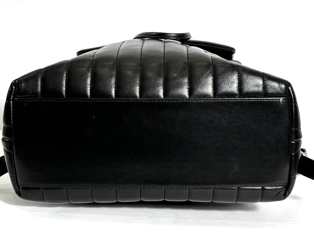 YSL QUILTED CALFSKIN LEATHER MEDIUM LOU LOU BACKPACK