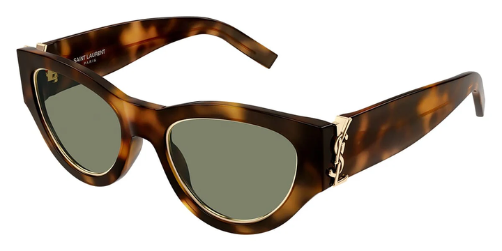 YSL TORTOISESHELL CAT EYE SUNGLASSES