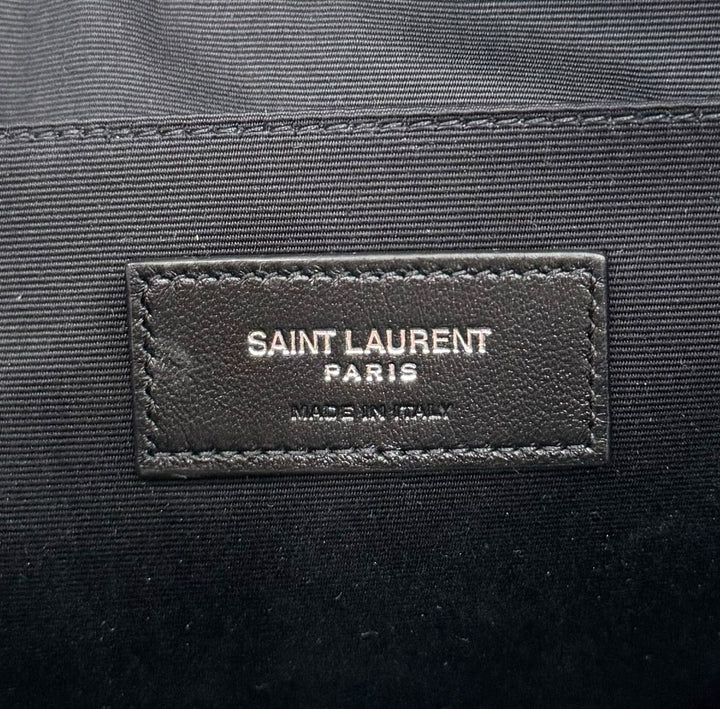 YVES SAINT LAURENT CANVAS RIVE GAUCHE CLUTCH BAG
