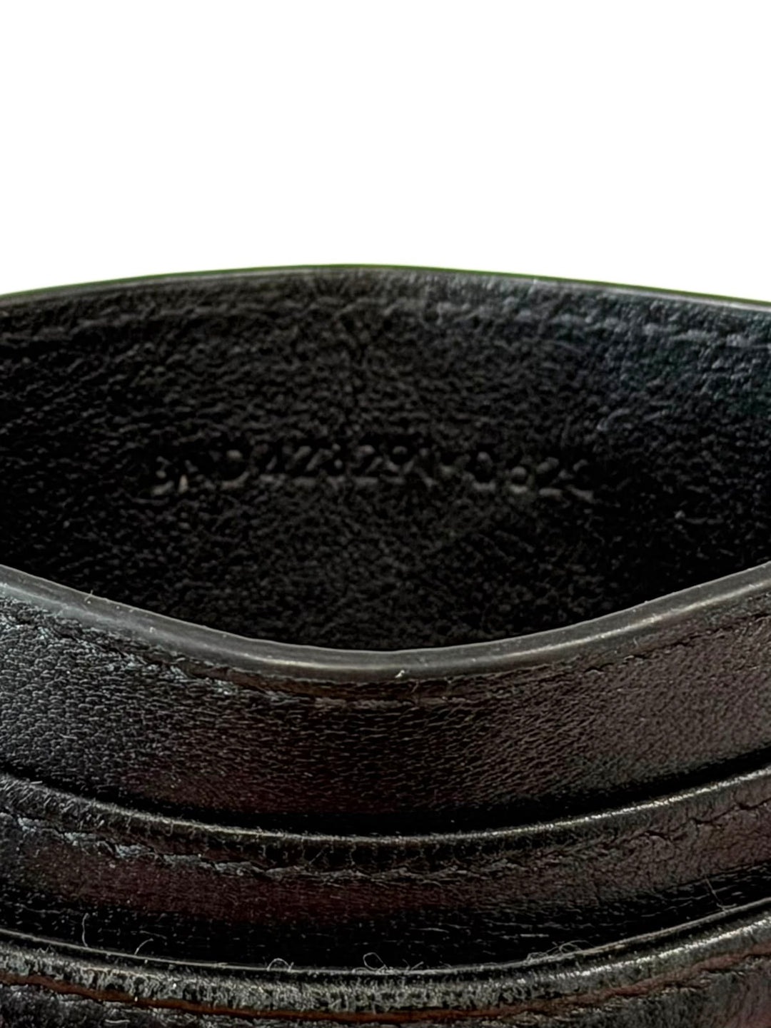 YVES SAINT LAURENT CASSANDRE MATELASSE LEATHER CARD CASE