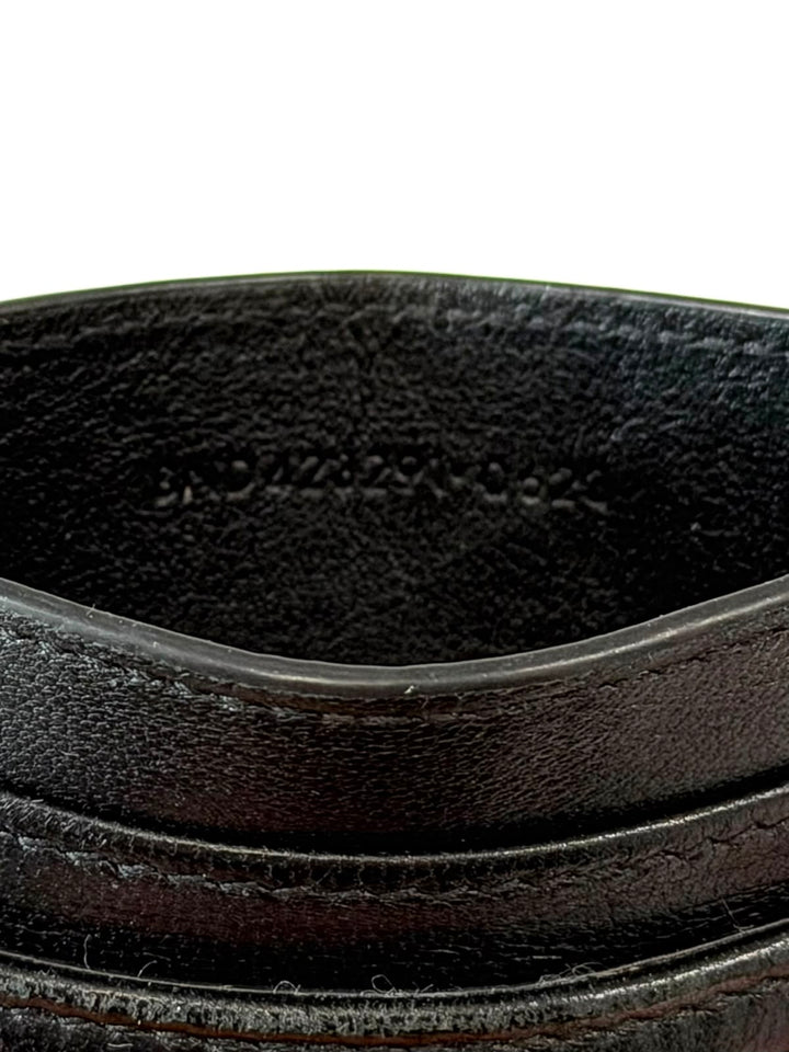 YVES SAINT LAURENT CASSANDRE MATELASSE LEATHER CARD CASE
